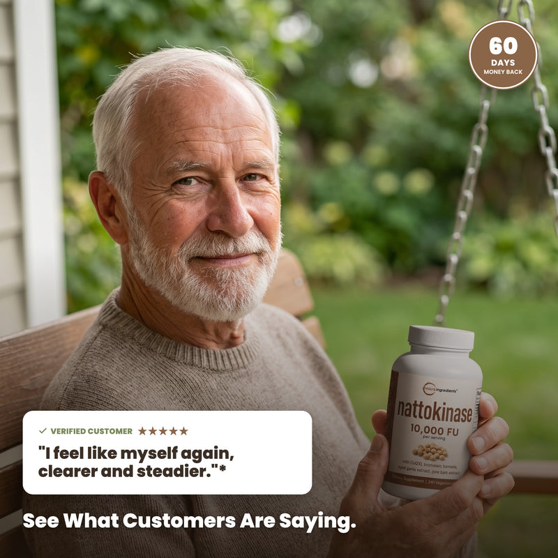 Nattokinase 10,000 FU by Micro Ingredients